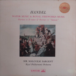 Georg Friedrich Händel / The Royal Philharmonic Orchestra / Sir Malcolm Sargent Water Music & Royal Fireworks Music