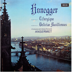 Arthur Honegger / L'Orchestre De La Suisse Romande / Ernest Ansermet Symphony No. 3 Liturgique / Symphony No. 4 Deliciae Basilienses