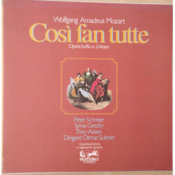 Wolfgang Amadeus Mozart / Peter Schreier / Sylvia Geszty / Theo Adam / Otmar Suitner Così Fan Tutte - Opera Buffa In 2 Akten - Gesamtaufnahme In Itali