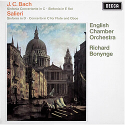 Johann Christian Bach / Antonio Salieri / English Chamber Orchestra / Richard Bonynge Sinfonia Concertante In C ∙ Sinfonia In E Flat / Sinfonia In D ∙