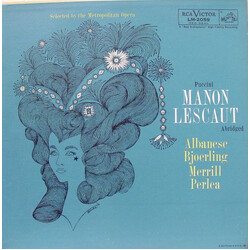 Giacomo Puccini / Licia Albanese / Jussi Björling / Robert Merrill Manon Lescaut (Abridged)