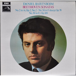 Daniel Barenboim Beethoven Sonatas: No. 2 In A, Op. 2, No. 2 / No. 24 In F Sharp, Op. 78 / No. 30 In E, Op. 109