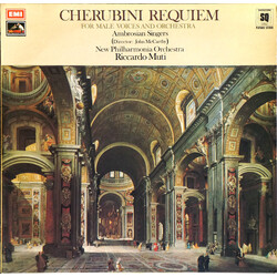 Luigi Cherubini / The Ambrosian Singers / John McCarthy / New Philharmonia Orchestra / Riccardo Muti Requiem In D Minor For Male Chorus & Orchestra