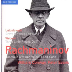 Witold Lutoslawski / Anton Webern / Sergei Vasilyevich Rachmaninoff / William Conway / Peter Evans (5) Grave For 'Cello And Piano / Three Little Piece