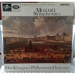 Wolfgang Amadeus Mozart / Otto Klemperer / Philharmonia Orchestra Symphony No. 31 In D Major, Symphony No. 34 In C Major