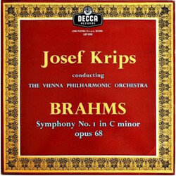 Wiener Philharmoniker / Josef Krips / Johannes Brahms Symphony No.1 In C Minor, Op.68