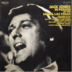Jack Jones In Person At The Sands, Las Vegas