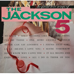 The Jackson 5 The Great Love Songs Of The Jackson 5