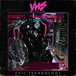 VHS Glitch Evil Technology