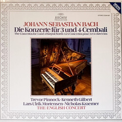 Johann Sebastian Bach / Trevor Pinnock / Kenneth Gilbert / Lars Ulrik Mortensen / Nicholas Kraemer / English Concert Die Konzerte Für 3 Und 4 Cembali 