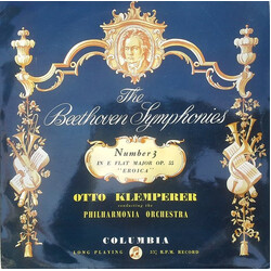 Otto Klemperer / Ludwig Van Beethoven / Philharmonia Orchestra Symphony No. 3 In E Flat Major Op. 55 ("Eroica")