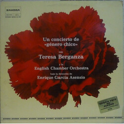 Teresa Berganza / English Chamber Orchestra / Enrique Garcia Asensio Un Concierto De "Género Chico"