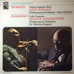 Sergei Prokofiev / Nikolai Myaskovsky / David Oistrach / Mstislav Rostropovich Violin Concerto No.2 / Cello Concerto