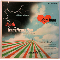 Richard Strauss / Bruno Walter / The New York Philharmonic Orchestra Death And Transfiguration / Don Juan