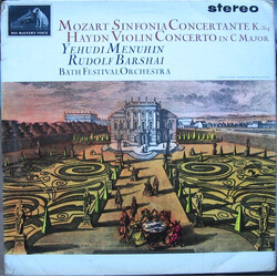 Yehudi Menuhin / Rudolf Barshai / Bath Festival Orchestra / Wolfgang Amadeus Mozart / Joseph Haydn Sinfonia Concertante K. 364 / Violin Concerto In C 