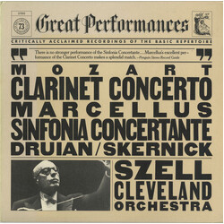 Wolfgang Amadeus Mozart / Robert Marcellus / Rafael Druian / Abraham Skernick / George Szell / The Cleveland Orchestra Clarinet Concerto / Sinfonia Co