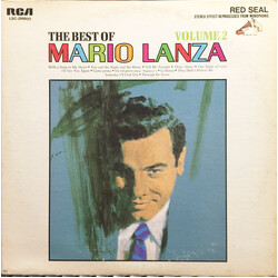 Mario Lanza The Best Of Mario Lanza Volume 2