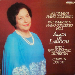 Alicia De Larrocha Schuman Piano Concerto - Rachmaninov Piano Concerto No. 2