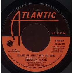 Roberta Flack Killing Me Softly With His Song