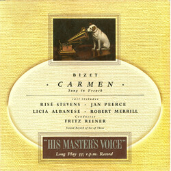 Georges Bizet / Risë Stevens / Jan Peerce / Licia Albanese / Robert Merrill / Fritz Reiner Carmen