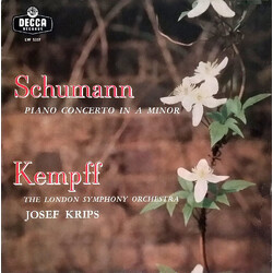 Robert Schumann / Wilhelm Kempff / Josef Krips / The London Symphony Orchestra Piano Concerto In A Minor