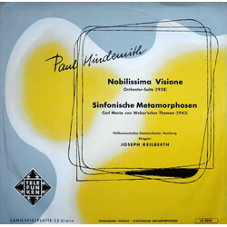 Paul Hindemith / Philharmonisches Staatsorchester Hamburg / Joseph Keilberth Noblissima Visione Orchester-Suite (1938) / Sinfonische Metamorphosen Car