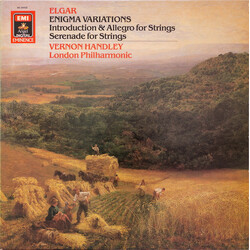 Sir Edward Elgar / Vernon Handley / The London Philharmonic Orchestra Enigma Variations / Introduction & Allegro For Strings / Serenade For Strings