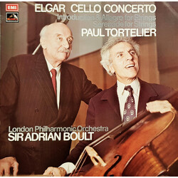 Sir Edward Elgar / Paul Tortelier / The London Philharmonic Orchestra / Sir Adrian Boult Elgar Cello Concerto, Introduction & Allegro For Strings, Ser