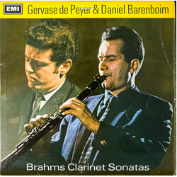 Johannes Brahms / Gervase de Peyer / Daniel Barenboim Clarinet Sonatas