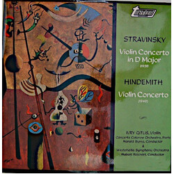 Igor Stravinsky / Paul Hindemith Violin Concerto In D Major / Violin Concerto