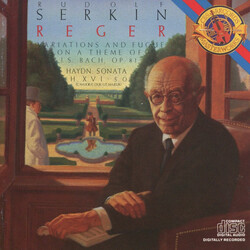 Rudolf Serkin / Max Reger Variations And Fugue On A Theme Of J.S. Bach, Op. 81 / Haydn: Sonata H.XVI - 50