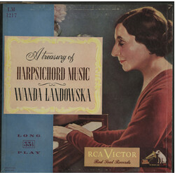Wanda Landowska A Treasury Of Harpsichord Music
