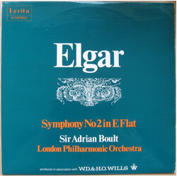 Sir Edward Elgar / Sir Adrian Boult / The London Philharmonic Orchestra Symphony No 2 In E Flat