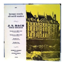 Johann Sebastian Bach / Kenneth Gilbert / Steven Staryk Four Sonatas