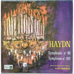 Joseph Haydn / Orchester Der Wiener Staatsoper / David Josefowitz Symphonies 96 & 102