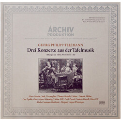 Georg Philipp Telemann Drei Konzerte Aus Der Tafelmusik