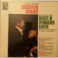 Joaquín Rodrigo / Manuel De Falla / Alirio Díaz / Orquesta Nacional De España / Gonzalo Soriano / Orchestre De La Société Des Concerts Du Conservatoir