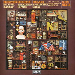 Leonard Bernstein / George Gershwin / Aaron Copland / Los Angeles Philharmonic Orchestra / Zubin Mehta Overture 'Candide' / An American In Paris / App