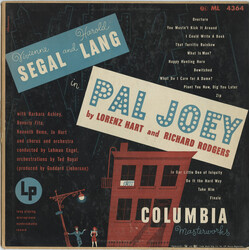 Vivienne Segal / Harold Lang Pal Joey