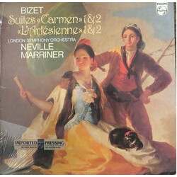 Georges Bizet / The London Symphony Orchestra / Sir Neville Marriner Suites «Carmen» 1 & 2 /  «L'Arlésienne» 1 & 2