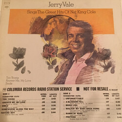 Jerry Vale Sings The Great Hits Of Nat King Cole