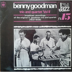 Benny Goodman Trio / The Benny Goodman Quartet Trio And Quartet "Vol 2"