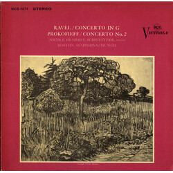Maurice Ravel / Sergei Prokofiev / Nicole Henriot-Schweitzer / Charles Munch / Boston Symphony Orchestra Concerto In G / Concerto No. 2
