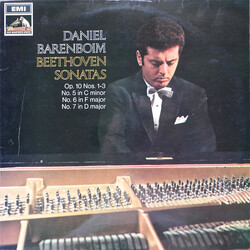 Daniel Barenboim Beethoven Sonatas: No.5 In C Minor, Op.10 No.1 / No.6 In F Major, Op.10 No.2 / No.7 In D Major, Op.10 No.3