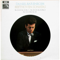 Daniel Barenboim Beethoven Sonatas: No.9 In E, Op.14, No.1 / No.10 In G, Op 14, No.2 / No.12 In A Flat, Op.26
