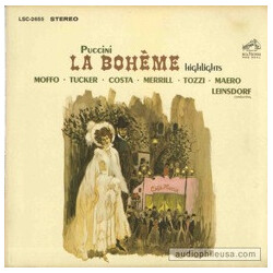 Giacomo Puccini La Boheme Highlights