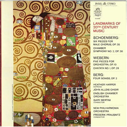 Arnold Schoenberg / Anton Webern / Alban Berg / Heather Harper / John Alldis Choir / English Chamber Orchestra / Gary Bertini / New Philharmonia Orche