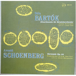 Béla Bartók / Arnold Schoenberg Divertimento Für Streichorchester, Serenade Op. 24