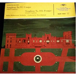 Joseph Haydn / Berliner Philharmoniker / Hans Rosbaud Symphony No. 92, G Major, Symphony No. 104, D Major
