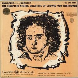 Budapest String Quartet / Ludwig van Beethoven The Complete String Quartets Of Ludwig Van Beethoven (No. 9 In C Major, Op. 59 No. 3 / No. 11 In F Mino